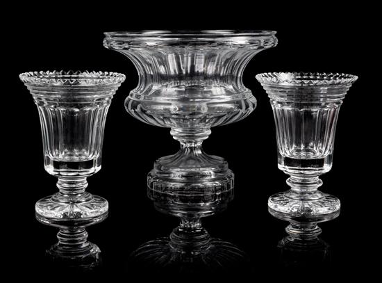 Appraisal: Sale Lot A Collection of William Yeoward Glass Table Articles