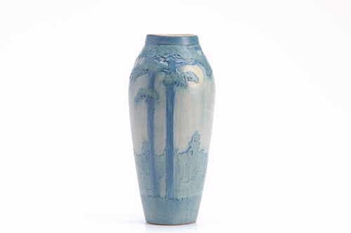 Appraisal: NEWCOMB COLLEGE Vase carved by A F Simpson with tall