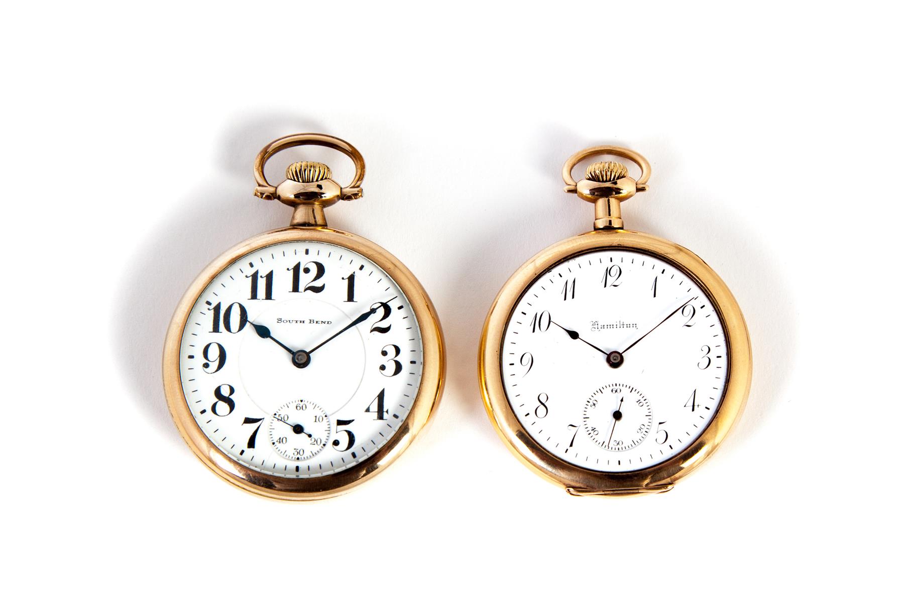 Appraisal: TWO -JEWEL POCKET WATCHES American st half- th century South