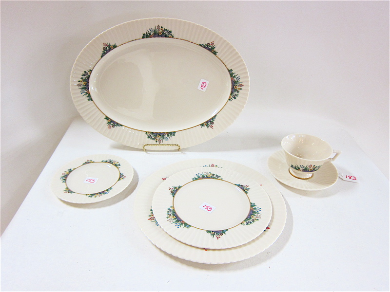 Appraisal: LENOX FINE CHINA SET pieces service for eight in the