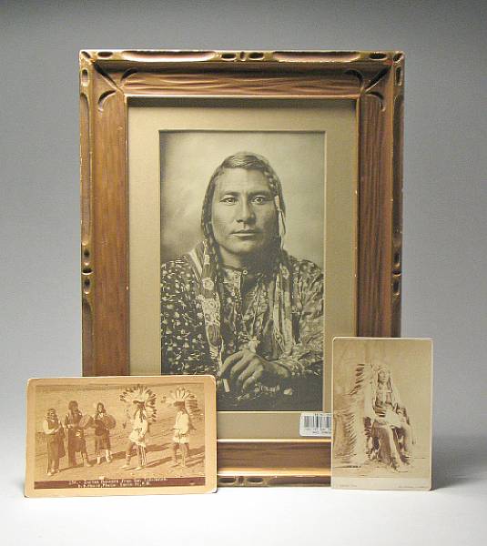 Appraisal: NATIVE AMERICAN Approximately items depicting Native Americans and Native American