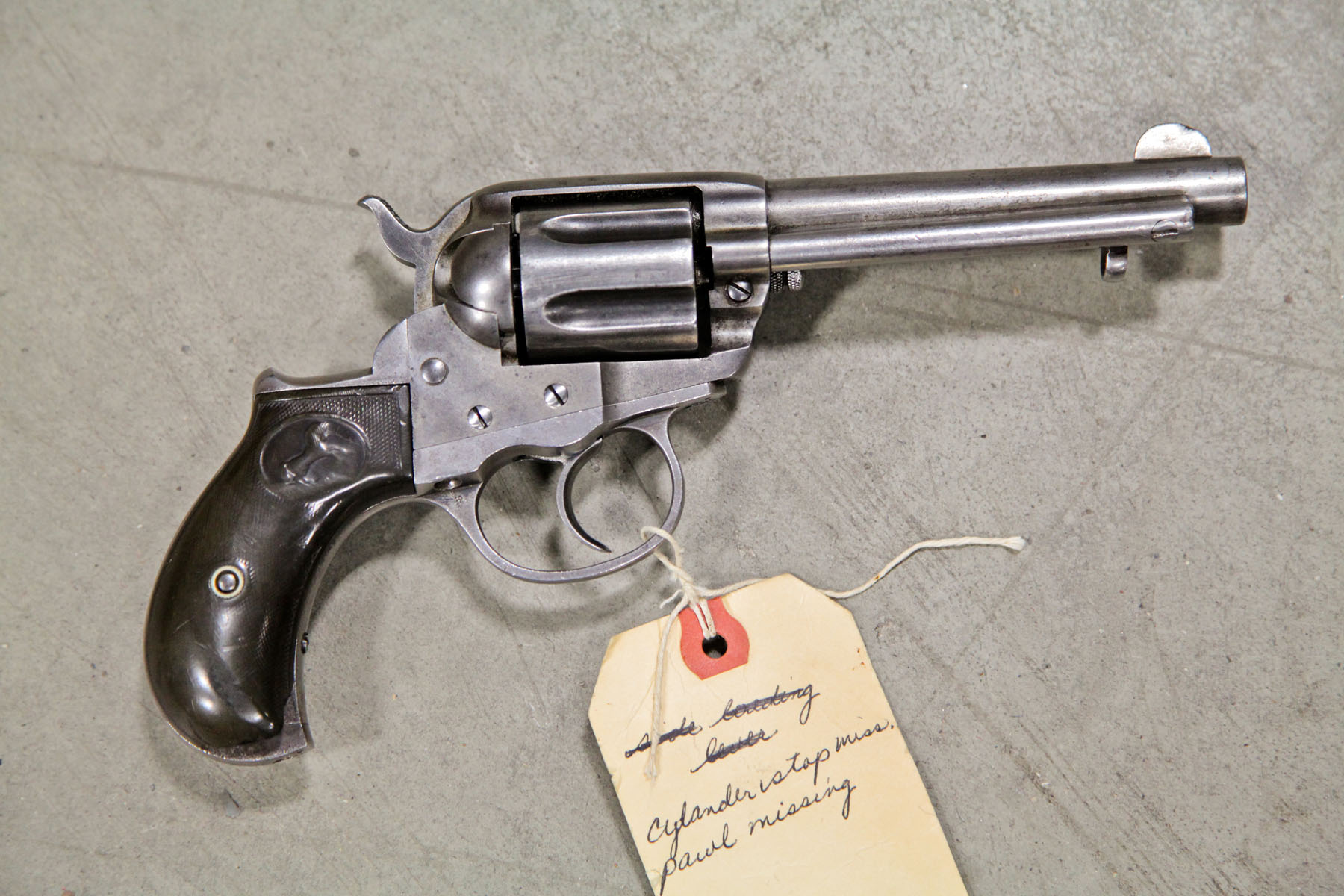 Appraisal: COLT D A REVOLVER American early th century Lightning model