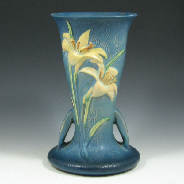 Appraisal: Roseville Zephyr Lily - Vase - Mint Roseville Zephyr Lily