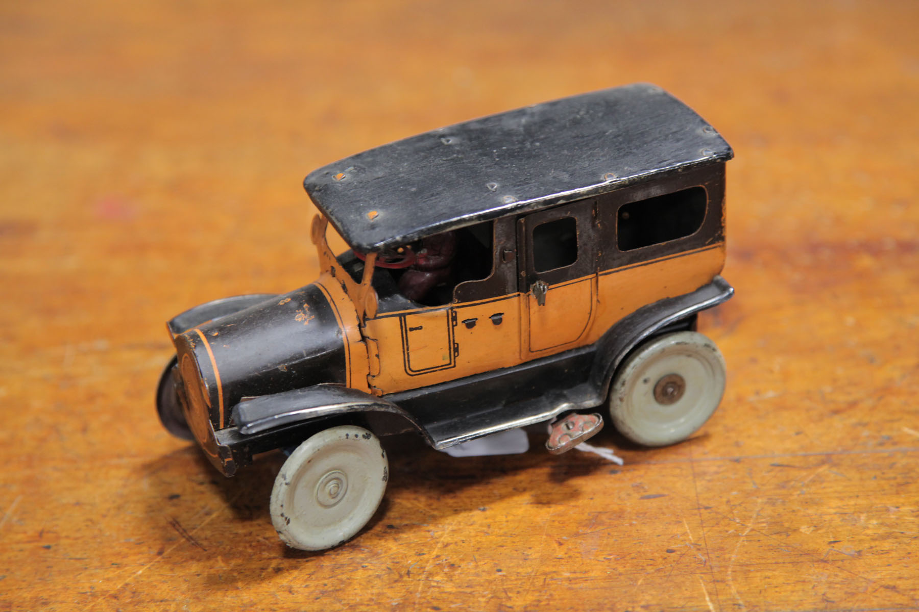 Appraisal: OROBRE TIN WIND UP CAR Germany early th century Tin