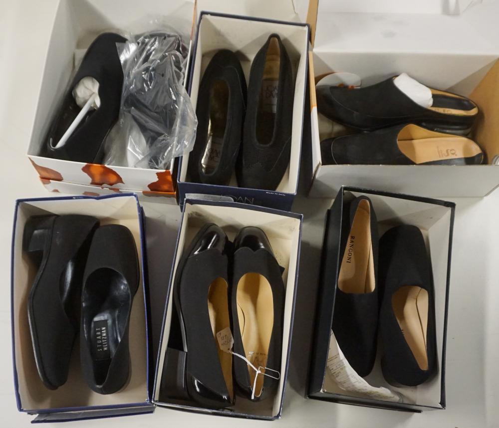 Appraisal: Six Pairs of Shoes Joan David Donald Pliner Rangoni Stuart