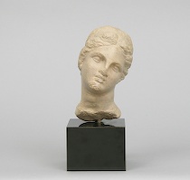 Appraisal: Metropolitan Museum Replica of Greek Goddess Composite stone replica of