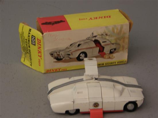 Appraisal: Dinky Captain Scarlet maximum Security Vehicle in original box lacking