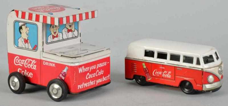 Appraisal: Volkswagen Van Ice Cream Truck Toys Description and s Includes