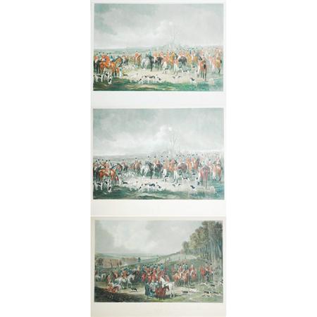 Appraisal: After Martin BEDALE HUNT h-c aquatints of the same image