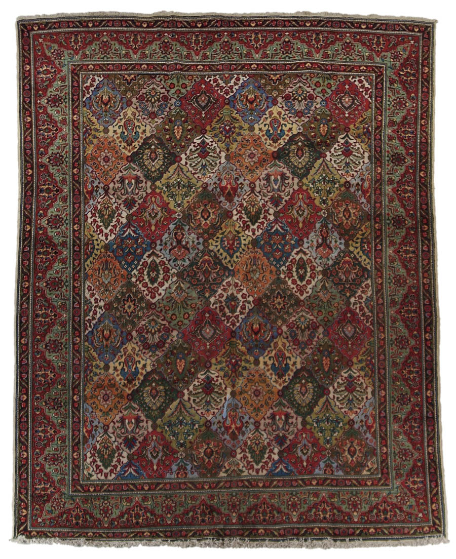 Appraisal: COLORFUL ROOM SIZE ORIENTAL RUG Second half of the th