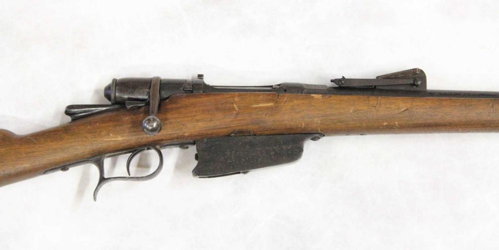 Appraisal: ANTIQUE ITALIAN BRESCIA MODEL VETTERLI BOLT ACTION RIFLE mm caliber