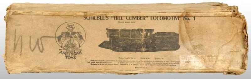 Appraisal: Pressed Steel Schiebles Hill Climber Train Set Description Includes Locomotive