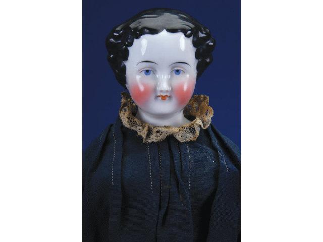 Appraisal: China Lady with Center Part Hairstyle Germany ca glazed porcelain