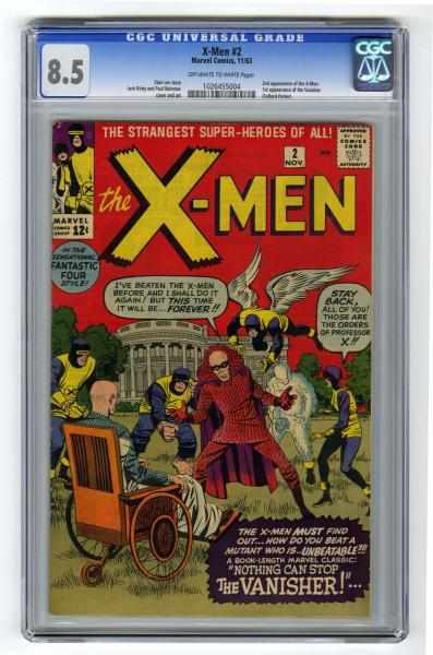 Appraisal: X-Men CGC Marvel Comics Stan Lee story with Jack Kirby