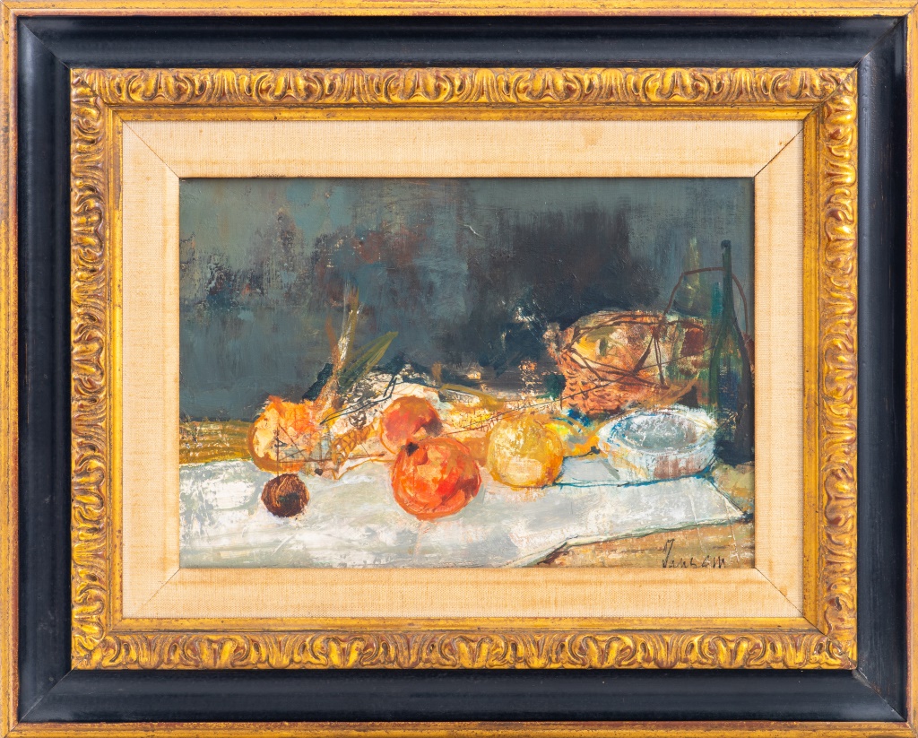 Appraisal: JEAN JANSEM STILL LIFE OIL ON CANVAS Jean Jansem Armenian