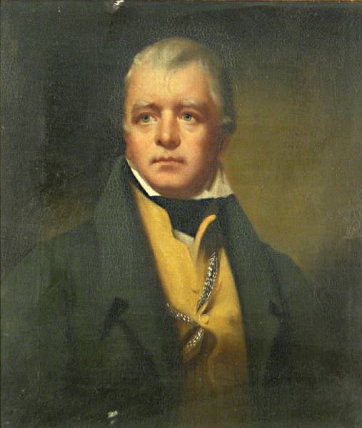 Appraisal: After Sir Henry Raeburn RA A portrait of Sir Walter