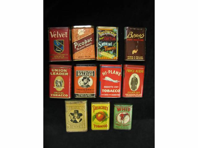 Appraisal: Tobacco Pocket Tins