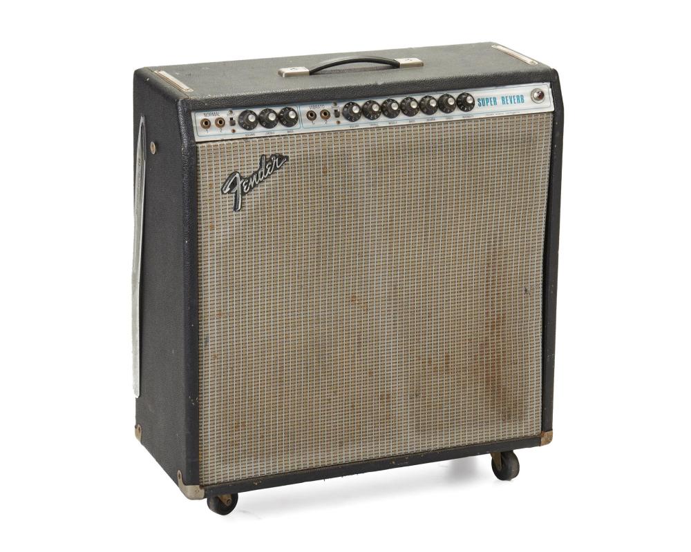 Appraisal: A FENDER SUPER REVERB AMPLIFIERA Fender Super Reverb amplifier Circa