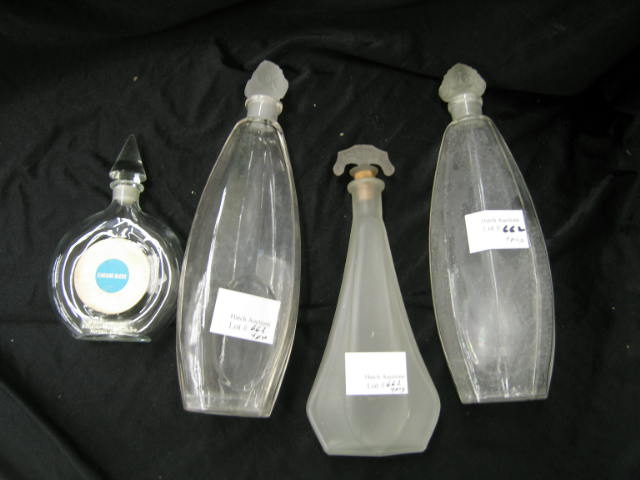 Appraisal: Glass Perfume Bottles