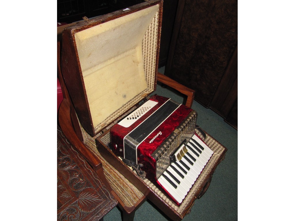 Appraisal: Sorrento accordion in case