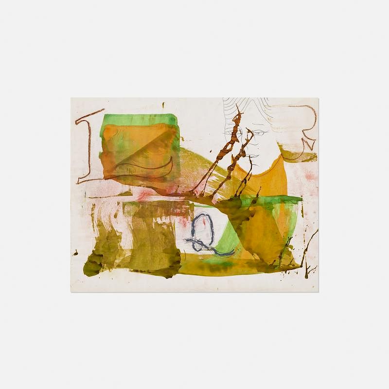 Appraisal: Neil Williams Untitled Neil Williams Untitled c watercolor and graphite