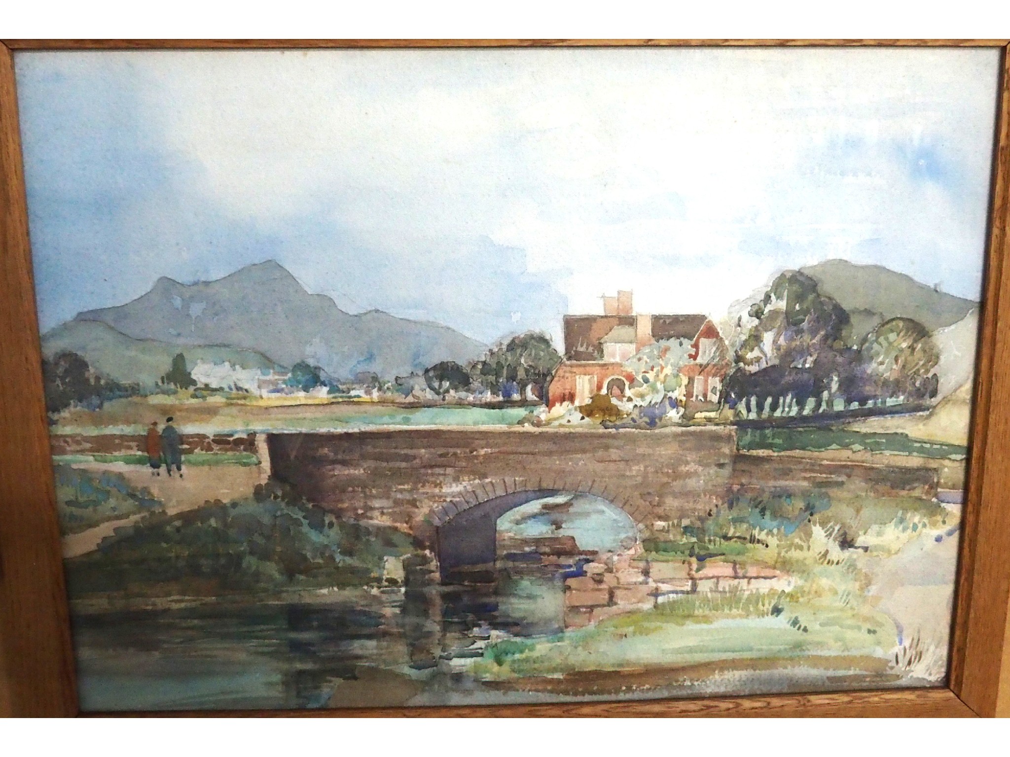 Appraisal: ALEXANDER ADAM Blackwaterfoot Arran watercolour