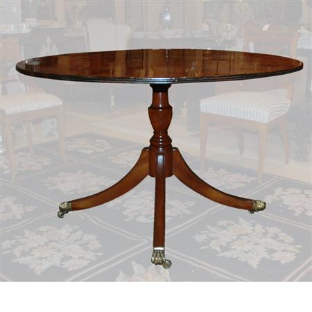 Appraisal: Regency Style Mahogany Breakfast Table Estimate -