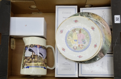 Appraisal: A collection of pottery to include Royal Doulton collectors plates