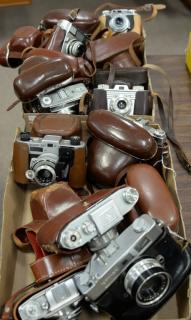 Appraisal: Two box lots Camera group lot to include Kodak Retina