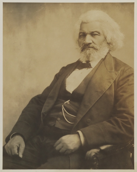 Appraisal: CORNELIUS M BATTEY - Frederick Douglass Silver print circa x