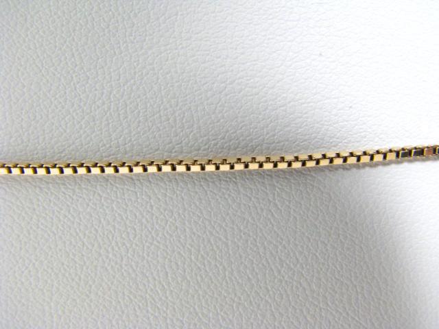 Appraisal: K yellow gold Italian chain necklace