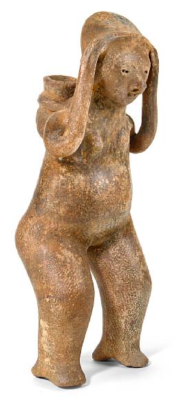 Appraisal: A Chinesco standing figure Type E Protoclassic ca B C