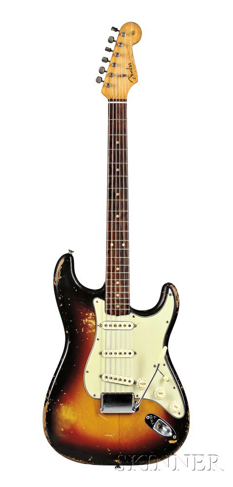 Appraisal: American Electric Guitar Fender Musical Instruments Fullerton Model Stratocaster stamped