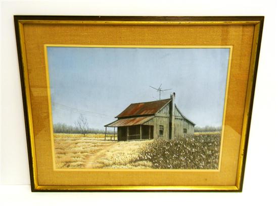 Appraisal: Robert S Kilvington American th C pastel on paper depicting