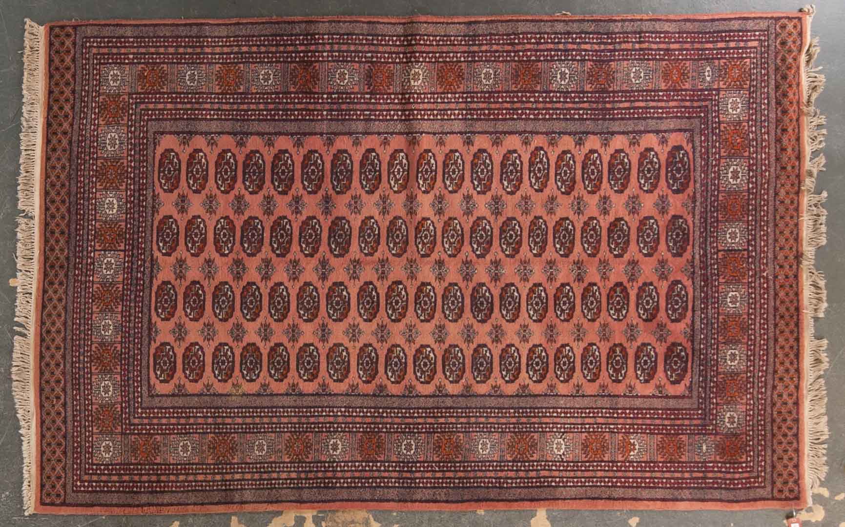 Appraisal: Two Pakistani Bohkara rugs Pakistan circa Sizes are approx x