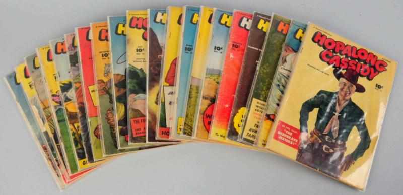 Appraisal: Lot of s- s Hopalong Cassidy Comic Books Click for