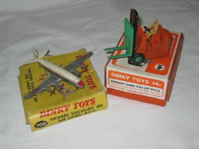 Appraisal: Coventry Climax Fork Lift Truck boxed G Viscount Airliner box