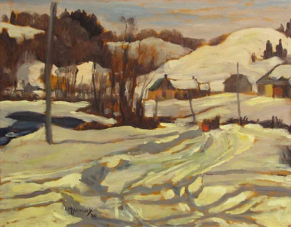 Appraisal: Maurice Hall Haycock born 'Near Ripon Canada ' signed and