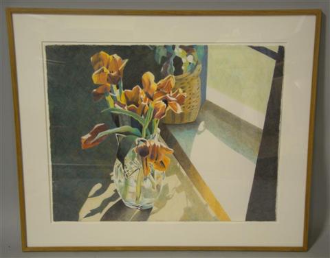 Appraisal: SALLY MARA STURMAN NEW YORK MORNING Colored pencil on paper