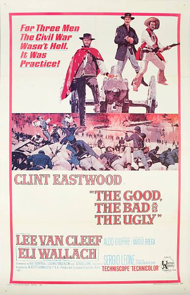 Appraisal: The Good The Bad amp The Ugly United Artists one-sheet