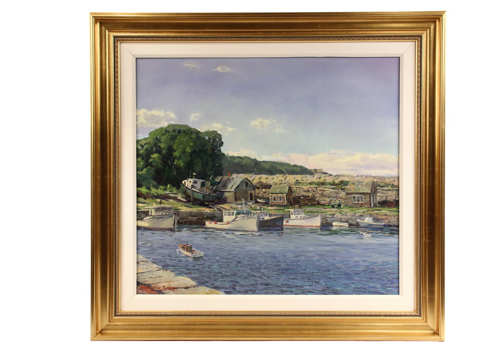 Appraisal: STAPLETON KEARNS MA ME MN - - Pigeon Cove Harbor