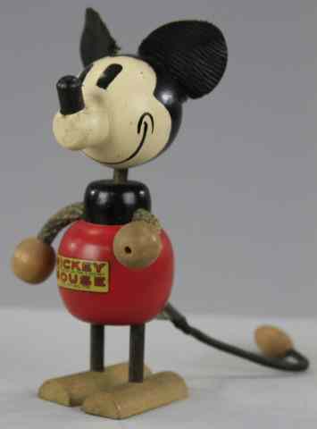 Appraisal: MICKEY MOUSE FLEX FIGURE Scarce version decal reads - copy