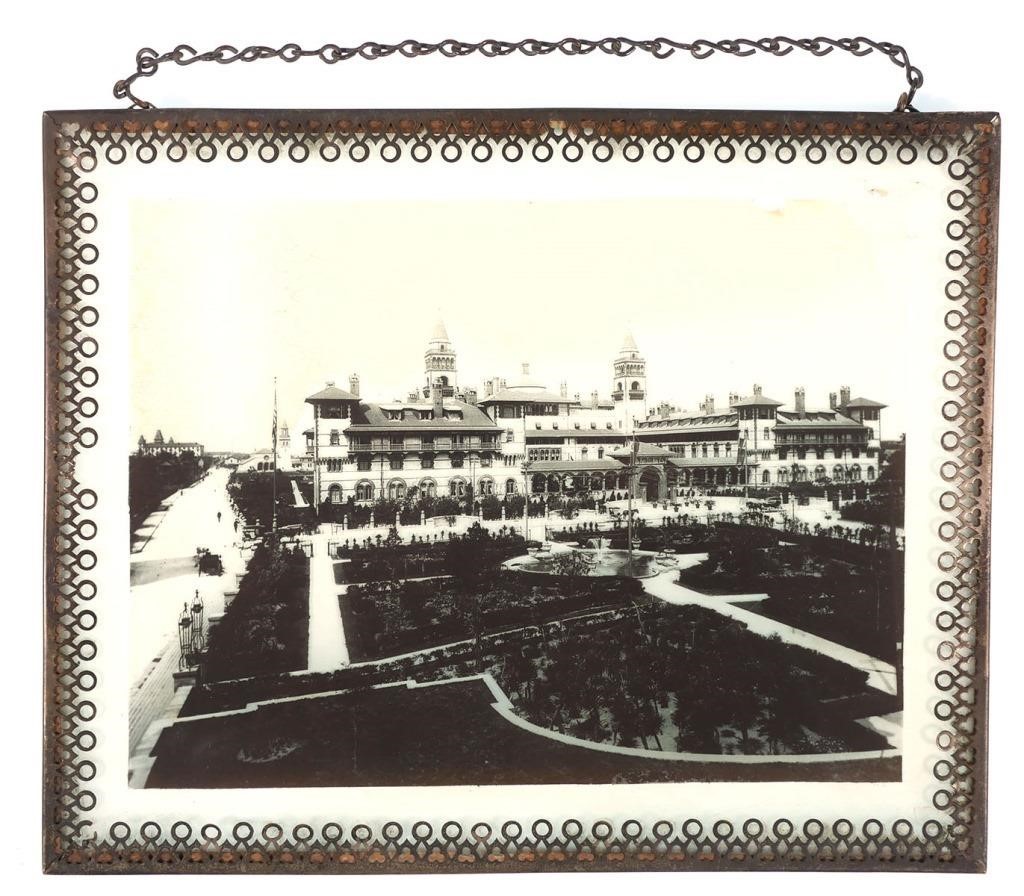 Appraisal: GEORGE BARKER PONCE DE LEON HOTEL PHOTOGRAPHLate s photographic glass