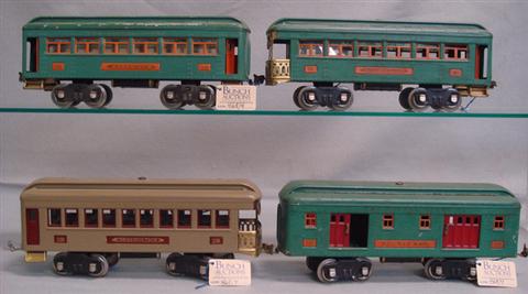 Appraisal: Lionel standard gauge cars Limited some scratches and paint loss