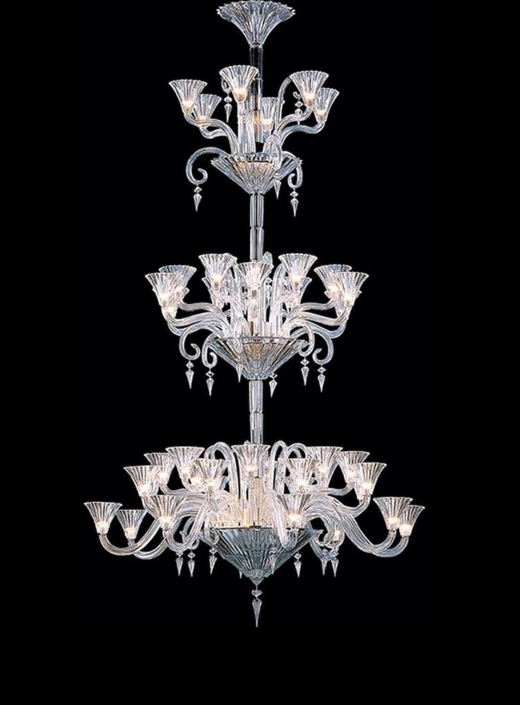 Appraisal: Baccarat Crystal Mille Nuits Forty-two Light Chandelier designed by Mathias