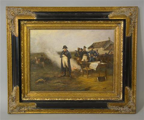 Appraisal: LOUIS BETTS AMERICAN - NAPOLEON AFTER THE BATTLE OF WATERLOO