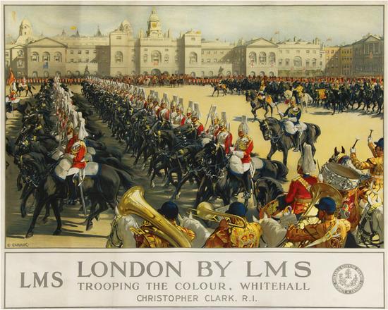 Appraisal: CLARK Christopher PRI - LONDON BY LMS Trooping the Colour