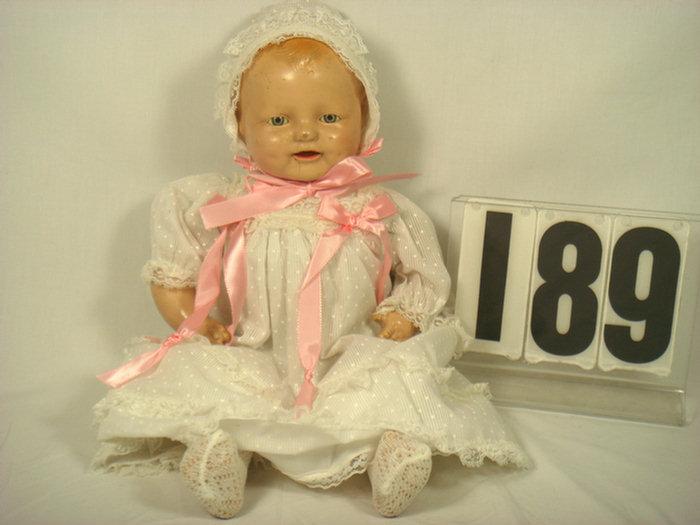 Appraisal: EIH Horsman vintage Baby Dimples Doll inches tall composition and