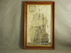 Appraisal: PRINT WITH GOUACHE HIGHLIGHTS - th c French Warship initialed