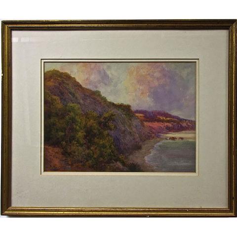 Appraisal: CHARLES MACDONALD MANLY CANADIAN - PORT PREVILLE SUNSET NOVA SCOTIA